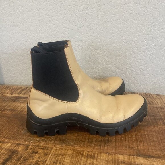 ATP ATELIER Women 39 US 9 Leather Catania Ankle Boots UK6 761-IJMO11 Vibram - Picture 6 of 11